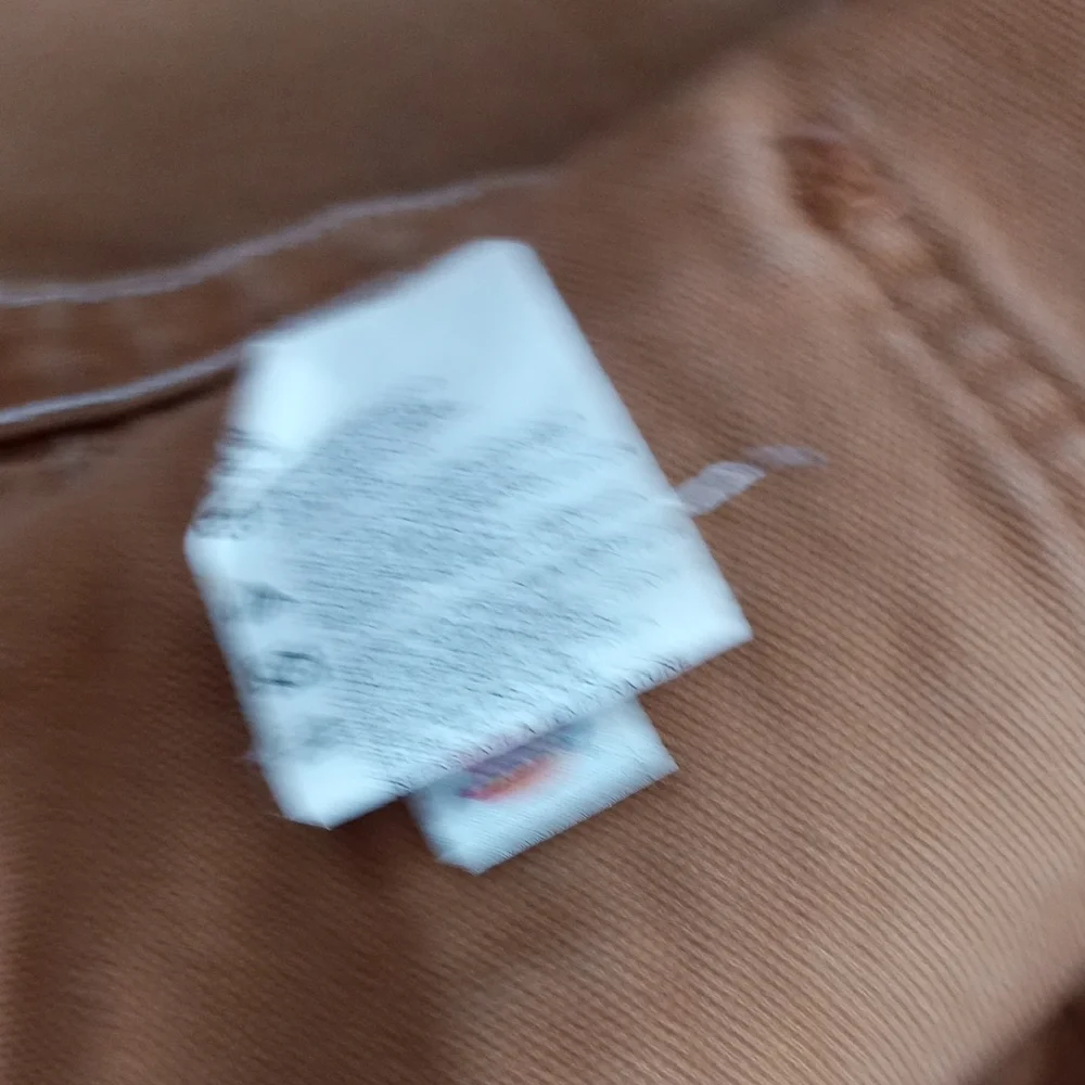 Dickies Brown Denim Overalls WORKWEAR UNISEX WIDE W216490 - Picture 13 of 15